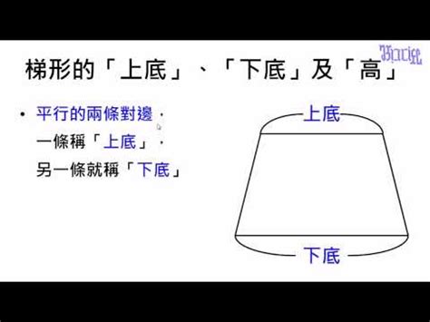 什麼是梯形|【觀念】什麼是梯形的上底、下底以及高？ 